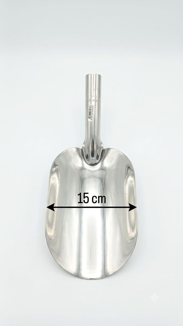Boğaziçi Metal Paslanmaz Şaşula( Kürek ) 4 cm