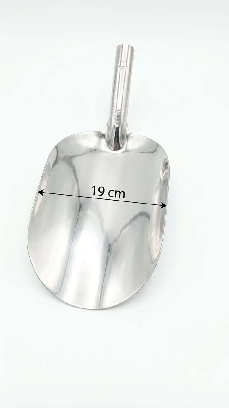 Boğaziçi Metal Paslanmaz Şaşula( Kürek ) 5 cm
