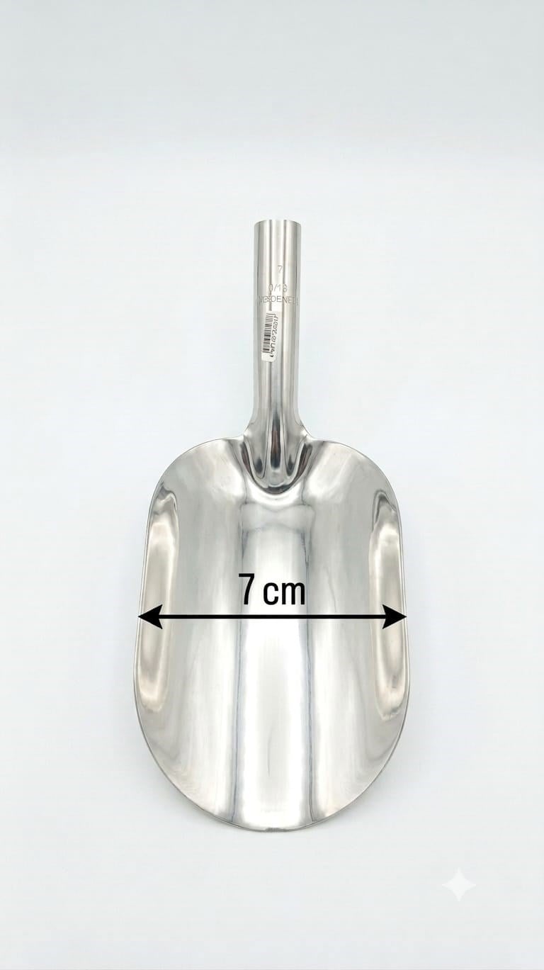 Boğaziçi Metal Paslanmaz Şaşula( Kürek ) 1 cm