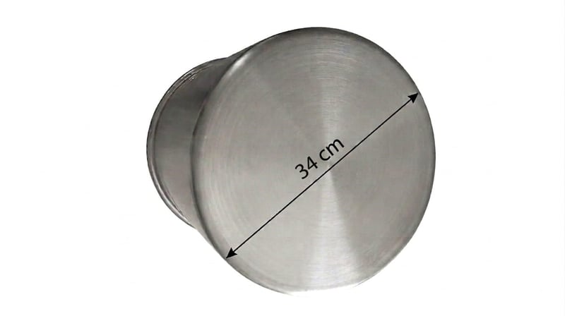 Çorba Benmari Kazanı, 36*36 cm, 36 Lt.
