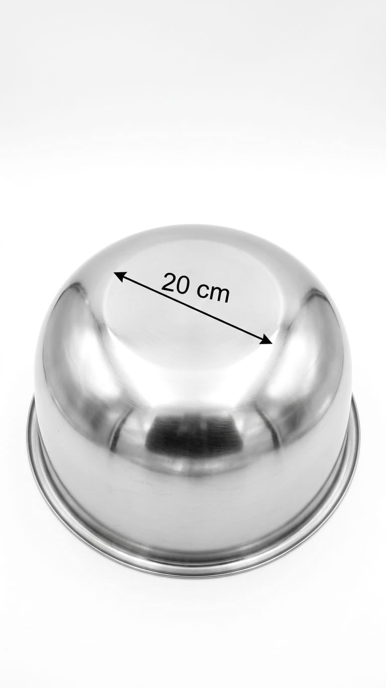 Çorba Benmari Kazanı Oval Tabanlı, 29*23 cm, 15 Lt.