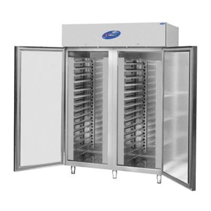 CSA CS-DBL 1400-T Dik Tip Hamur Dinlendirme Dolabı, 1400 L, Çift Kapılı