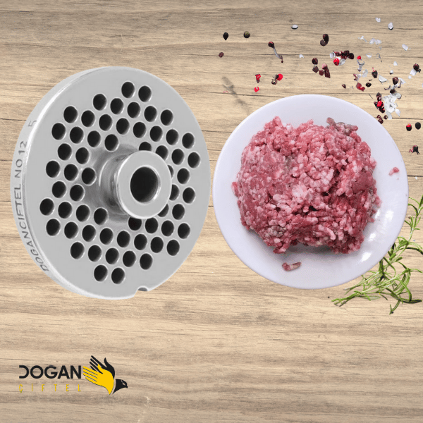 Doğan Çiftel 12 No Et Kıyma Makinesi Paslanmaz  Ayna 5 mm