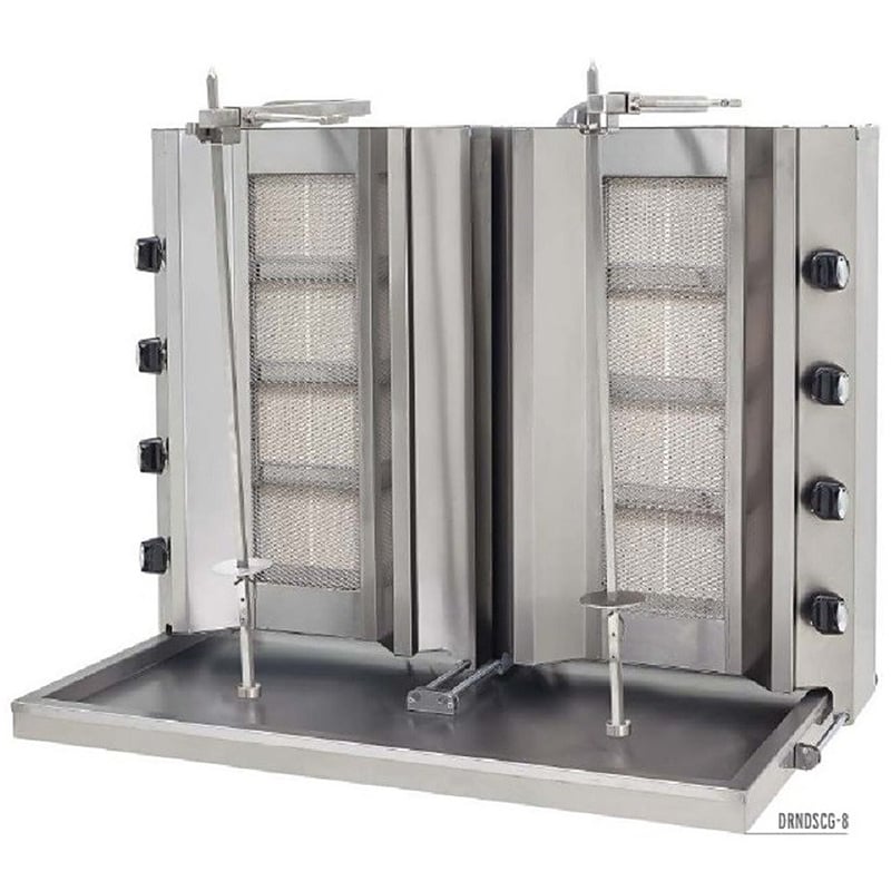 DRN Döner Ocağı, 110×70×124 cm, Gazlı, DRNDSCG-12
