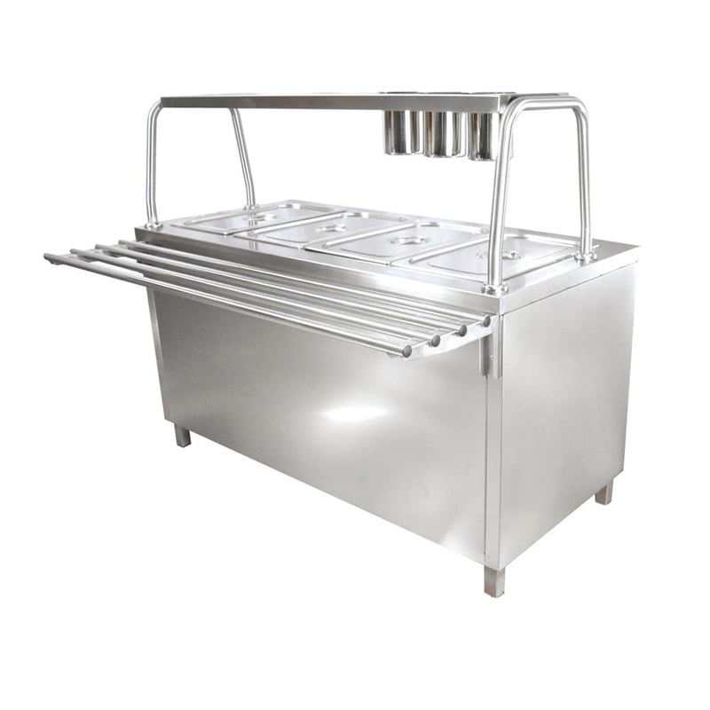 DRN Elektrikli Benmari, 6 Sıcak, 220×70×85 cm, DRNSSUE-2270