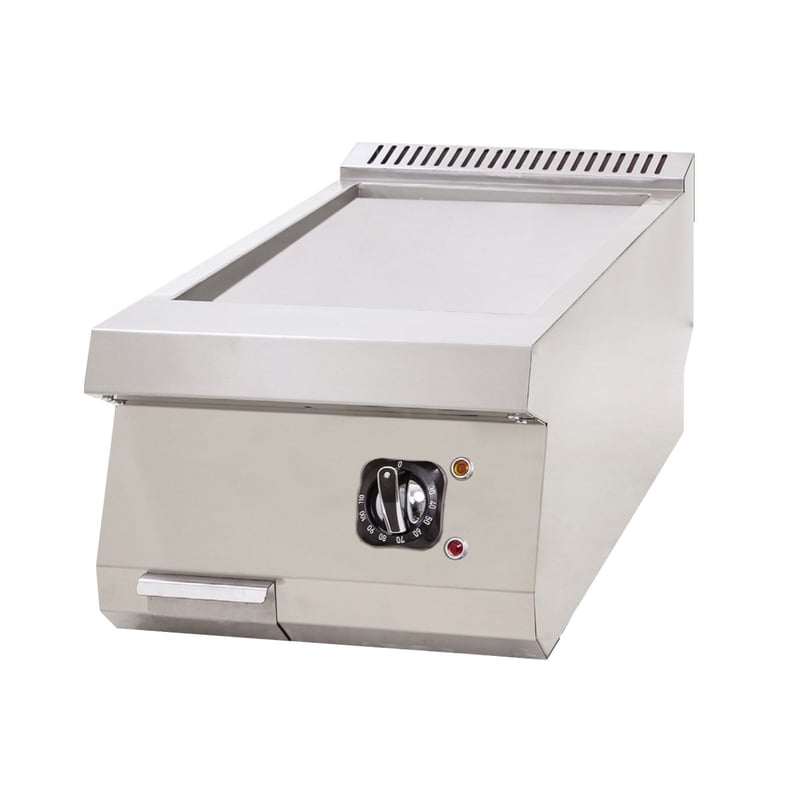 DRN Elektrikli Düz Pleyt Izgara, Set Üstü, 40×63×30 cm