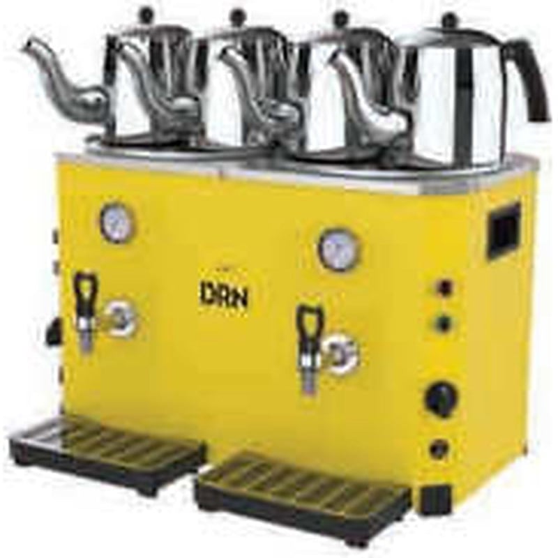 DRN Elektrikli Kare Çay Kazanı, 23 + 23 Lt, 90×48×48 cm, DRNKCM-2323S