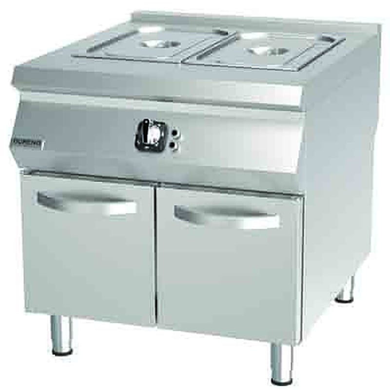DRN Elektrikli Sos Benmari, 2 x GN 1/1150 + GN 1/3 150, 80×90×85 cm, DRNSBE-8090