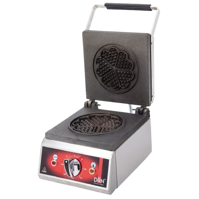 DRN Elektrikli Yonca Waffle Makinesi, Tekli