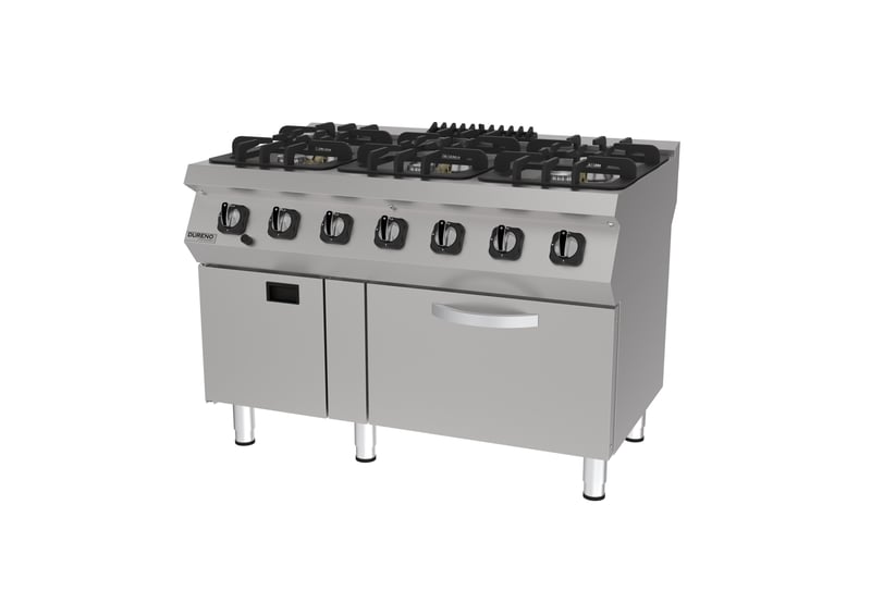 DRN Kuzineli Ocak, 120×73×85 cm, Doğalgazlı/LPG'li, DRNGK-1270