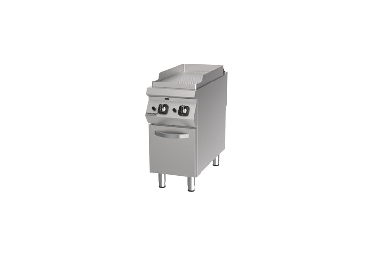 DRN Oluklu Pleyt Izgara, 40×90×85 cm, Doğalgazlı/LPG'li, DRNGI-4090N