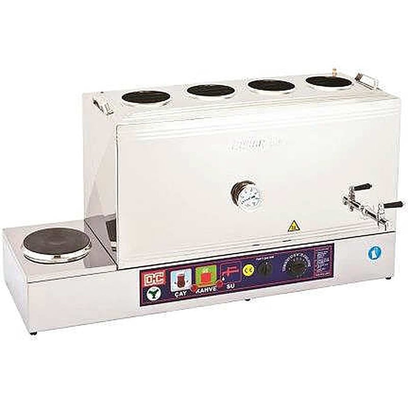 DRN Pleytli Çay Kazanı, 74 Lt, 70×30×50 cm, Kaynaklı, Elektrikli, DRNCTKEP-80