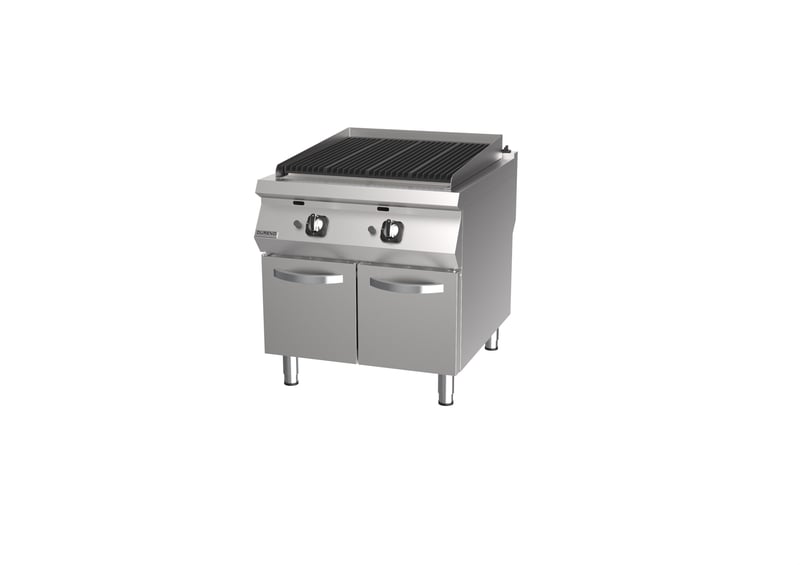 DRN Sulu Izgara, 80×90×85 cm, Doğalgazlı/LPG'li, DRNSIG-8090