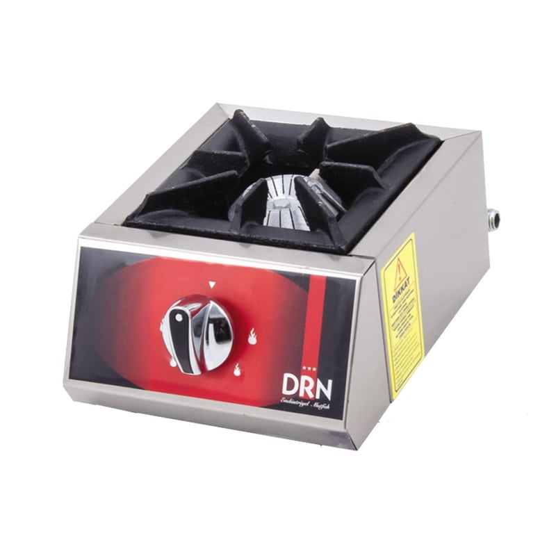 DRN Tekli Mini Ocak, Doğalgazlı/LPG'li, Set Üstü, 25×30×16 cm, DRNMO-1