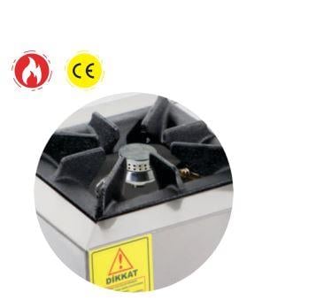 Emeksan Set Üstü Mini Gazlı Pro Ocak 4'lü, 60*60*14 cm