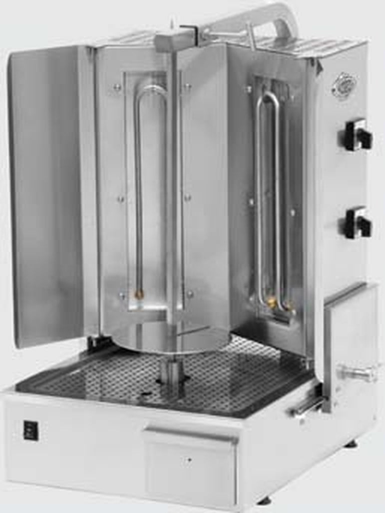 Empero Elektrikli Döner Ocağı Alttan Motorlu 2 Isıtıcılı 506x599x872 mm EMP.DN.170-2R