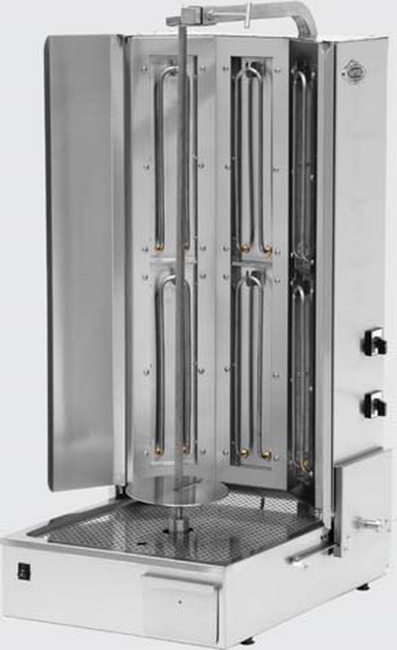 Empero Elektrikli Döner Ocağı Alttan Motorlu 6 Isıtıcılı 703x707x1283 mm EMP.DN.171-3R