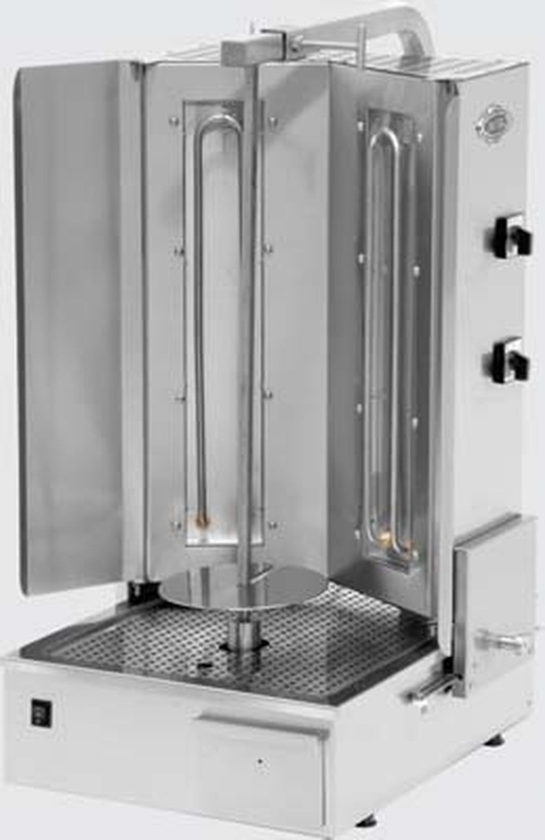 Empero Elektrikli Döner Ocağı Alttan Motorlu 2 Isıtıcılı 506x599x1147 mm EMP.DN.172-2R
