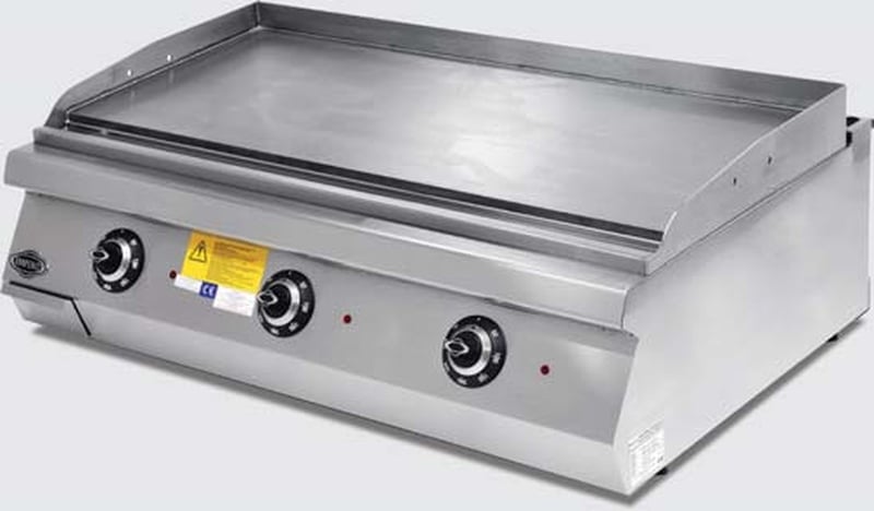 Empero Elektrikli Izgara Düz Krom Pleyt 1200x730x300 mm EMP.PLS.7IE030-K