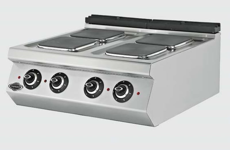 Empero Elektrikli Ocak 4 Kare Pleytli 800x730x300 mm EMP.PLS.7KE020