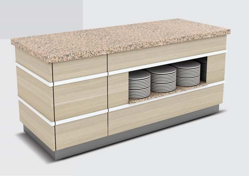 Empero Galata Nötr Servis Ünitesi 1600x900x900 mm GLT.NTR.04