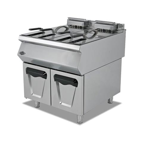 Empero Gazlı Fritöz 16+16 Litre Alt Dolaplı 80x73x85 cm