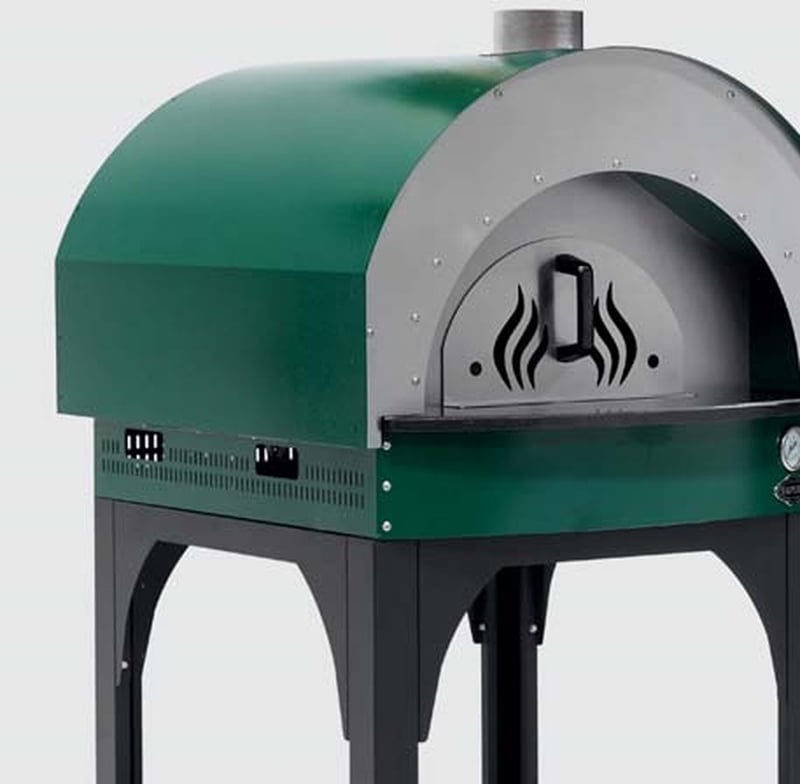 Empero Odunlu Taş Tabanlı Pizza Fırını 600x600 mm PLF.PLS.D5-W