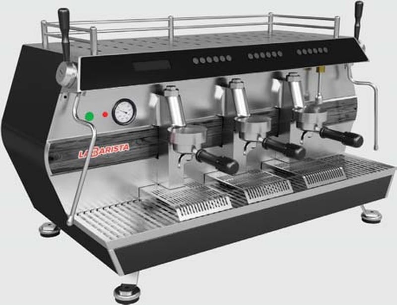 Empero Otomatik Capuccino Espresso Makineleri 3 Gruplu 19 Lt EMP.PLS.CPC.3G-D