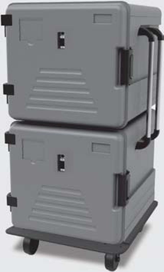 Empero Termobox 800+800 (Isıtmalı) (2/1 GN) EMP.BOX-800+800-I