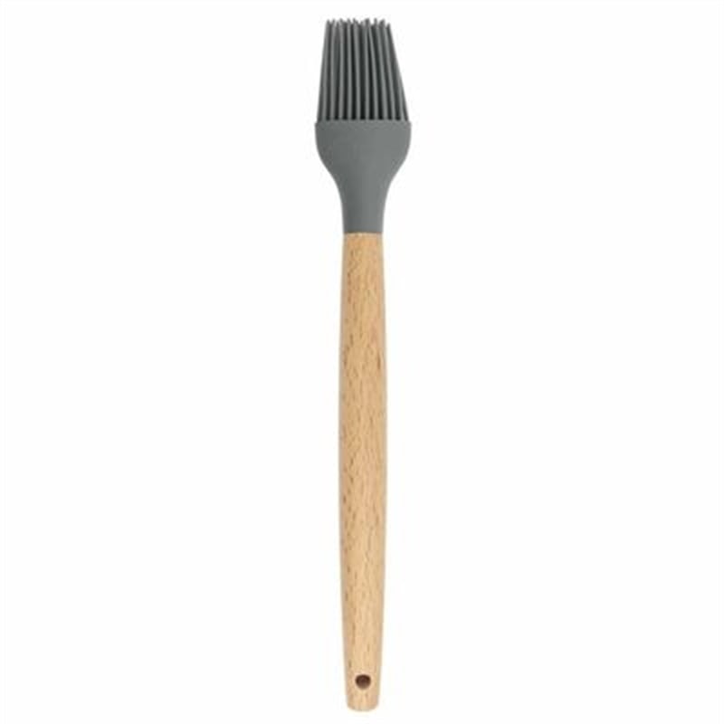 Epinox ASF-17 Ahşap Saplı Silikon Fırça 27 cm
