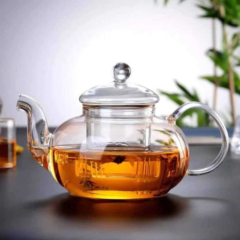 Epinox CD-800C Demlik 800 ml Cam Süzgeç