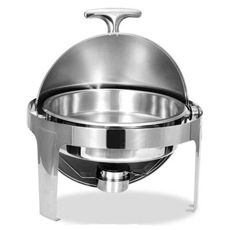 Epinox CDC-6 Chafıng Dısh Roll Top Yuvarlak, 9 Lt