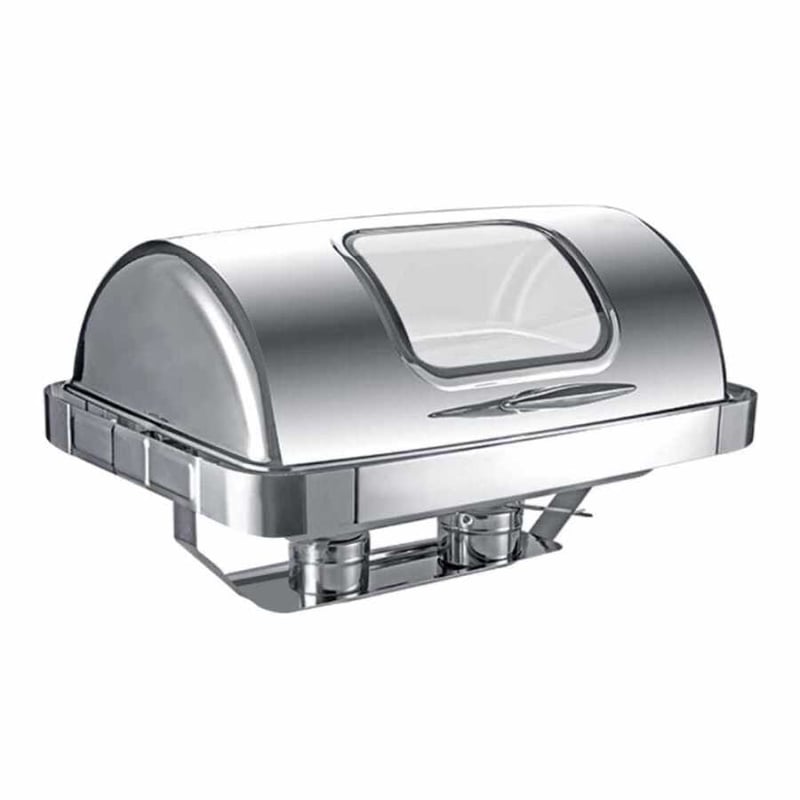 Epinox CDG-9C Chafing Dish Roll Top Gömme Camlı 9 L