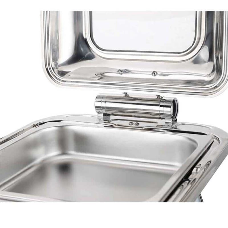 Epinox CDH-6G Chafıng Dısh Hidrolik Kapak, 6 Lt 2/3 Gömme , Reşo Isıtıcı