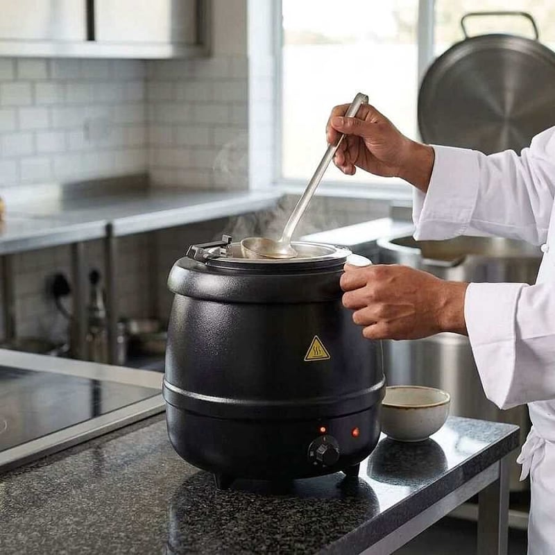 Epinox CIS-10L Çorba Isıtıcı - Rezistanslı 10L