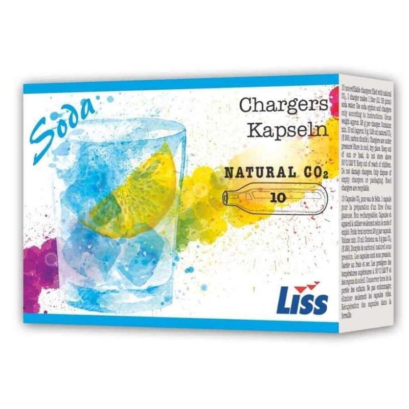 Epinox CO2-10 Liss Soda Sifon Kartuşu 10'lu