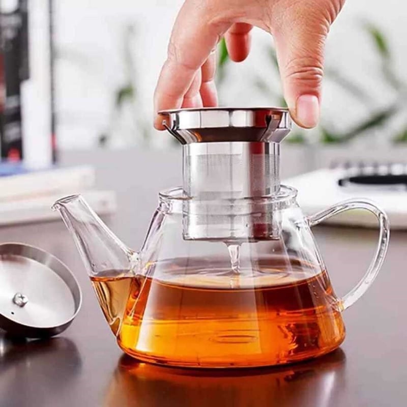 Epinox CVD-500M Demlik 500 ml V Modeli Çelik Süzgeç