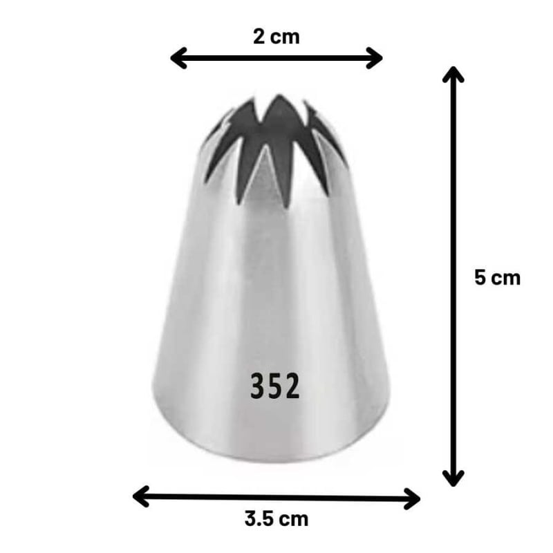 Epinox DY-352 Duy Kapalı Yıldız - 9 Diş / 35x20x50