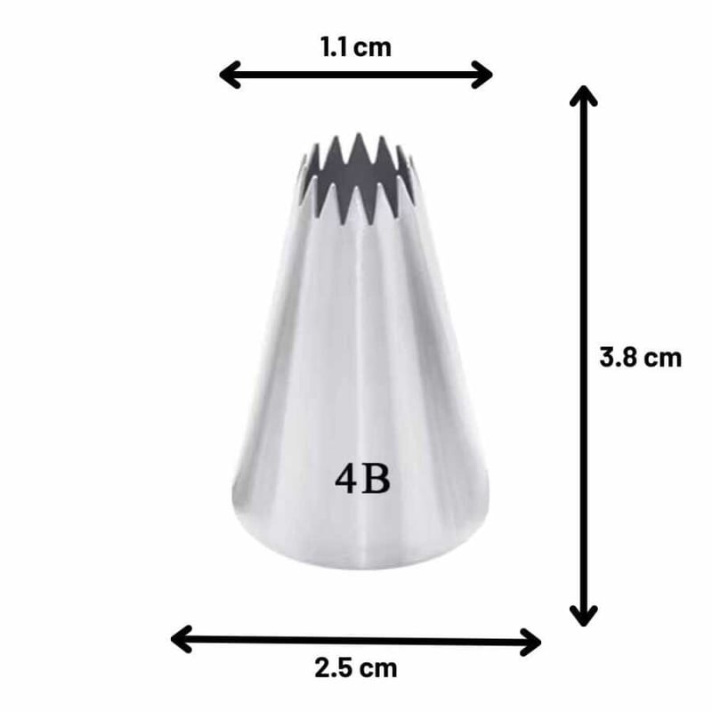 Epinox DY-4B Duy Açık Yıldız - 14 Diş / 25x12x38