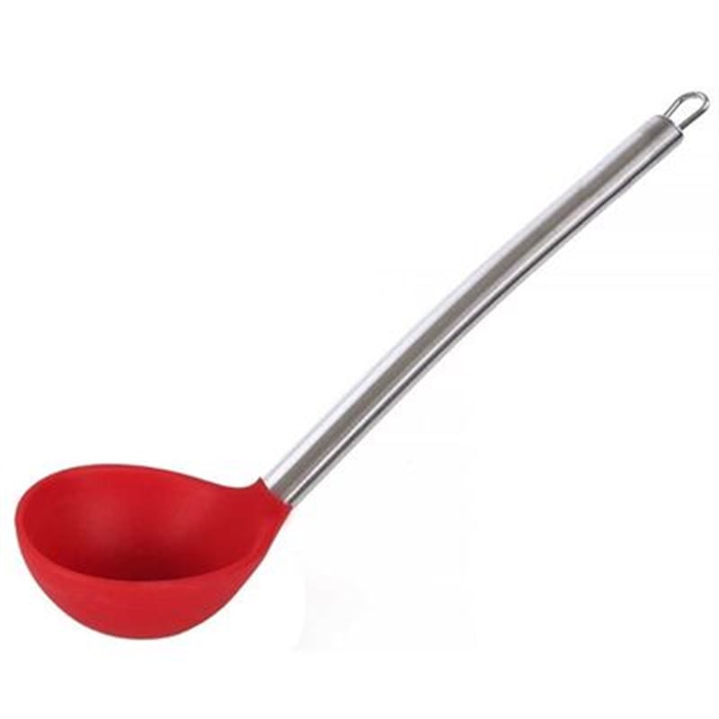 Epinox KEP-1K Silikon Kepçe, 30 cm, Kırmızı