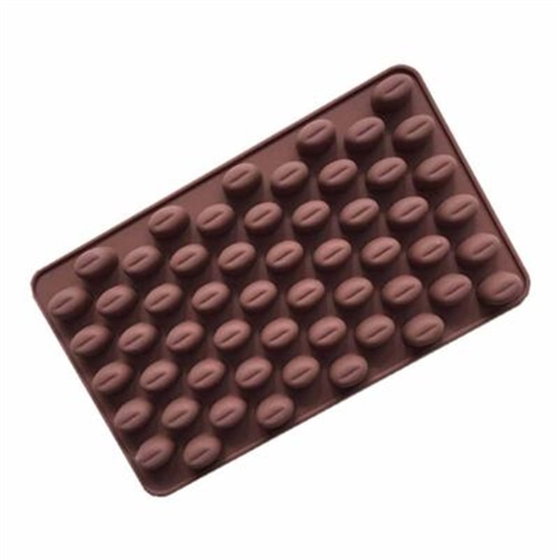 Epinox KHC-19 Silikon Çikolata Kalıbı Kahve Çekirdeği 18,5*11*1,4 cm