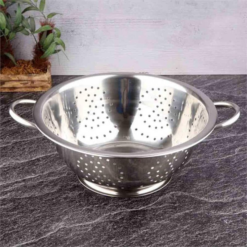 Epinox Makarna Süzgeci Çelik  34 Cm (MS-34)