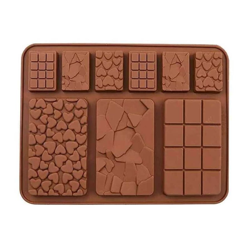 Epinox SCK-87 Çikolata Kalıbı - Silikon - Karışık Tablet