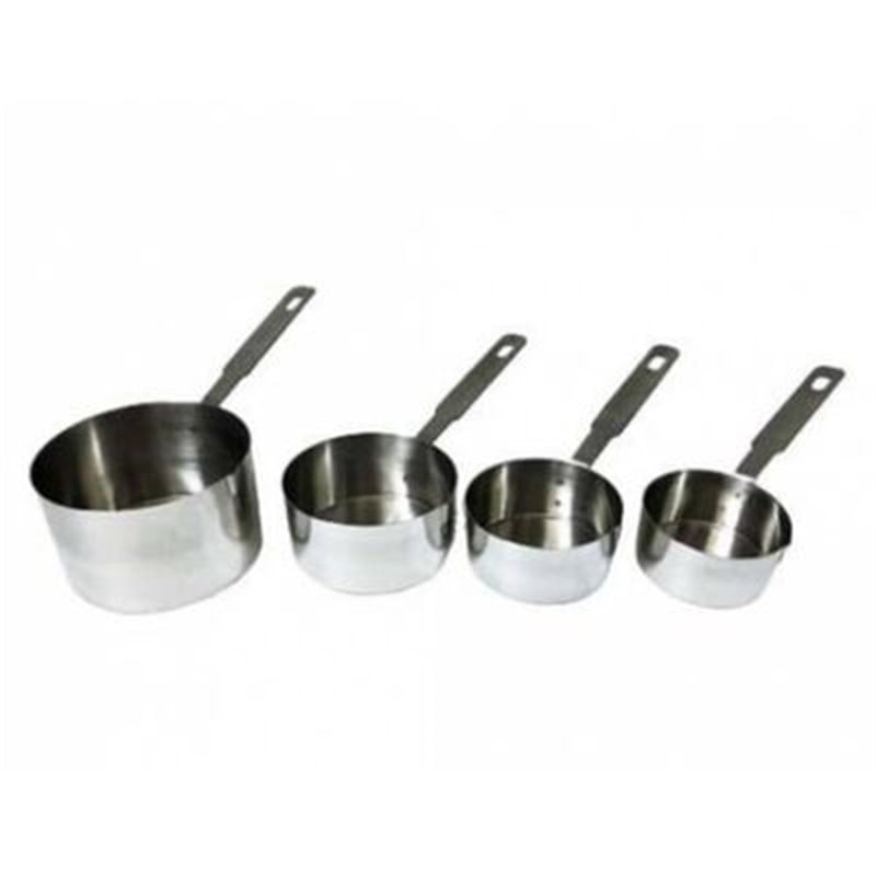 Epinox SÖ-1 Sıvı Ölçek Kabı, 4 Lü Çelik