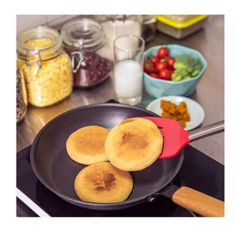 Epinox SS-35K Silikon Servis Spatulası, 35 cm Kırmızı