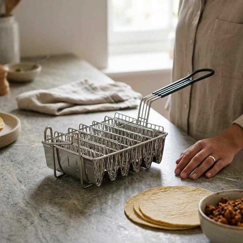 Epinox TAC-06 Taco Kızartma Sepeti 6'lı