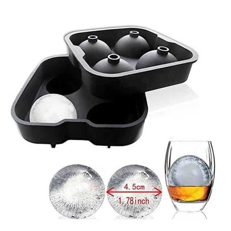 Epinox TBK-45 Buz Kalıbı - Silikon - Top 4'lü 45 mm