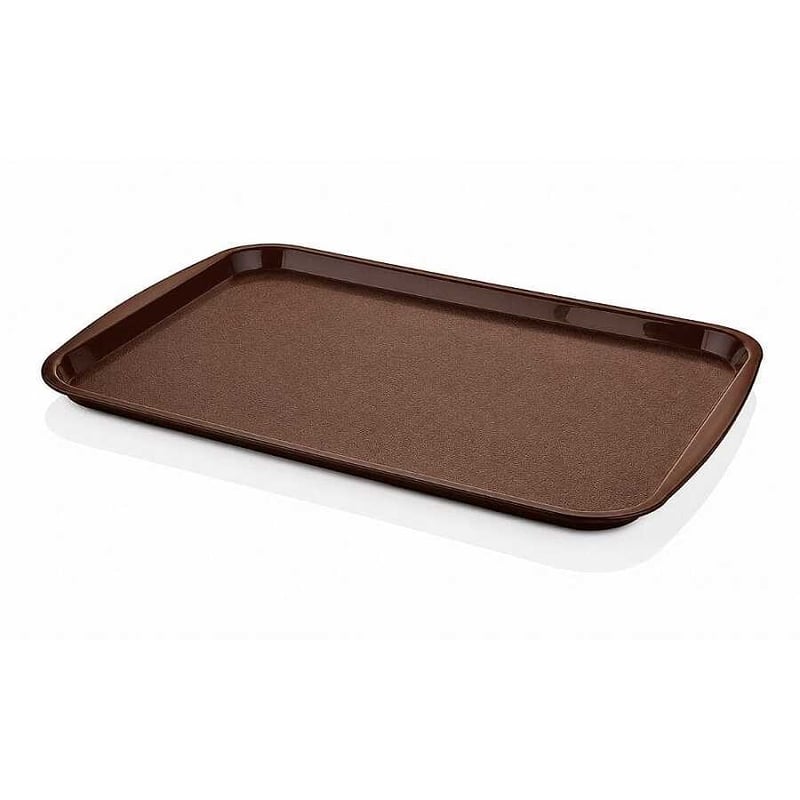Epinox TPK-3627 Tepsi Plastik Dikdörtgen 36x27cm Kahve