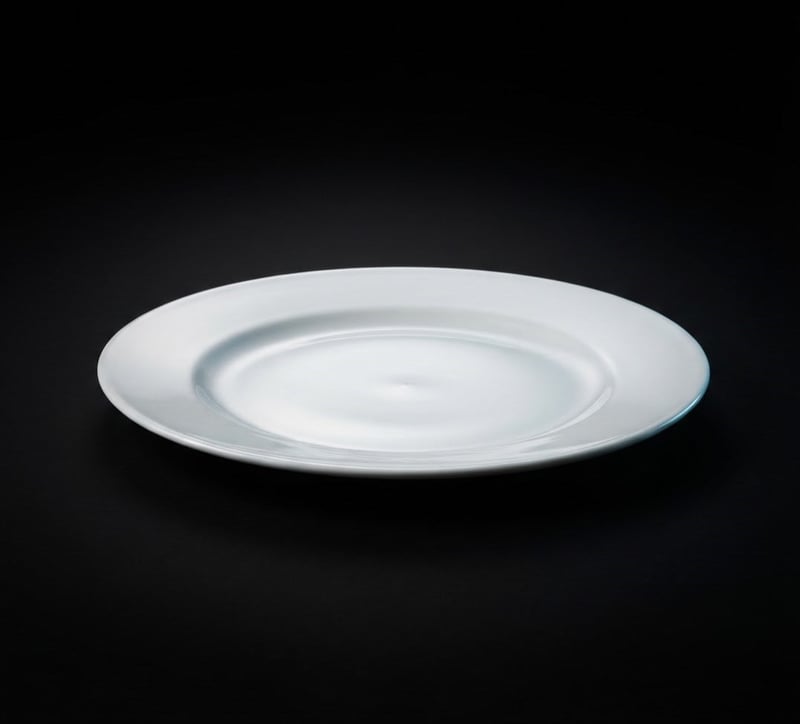 Evren Melamin 17 cm Düz Tabak