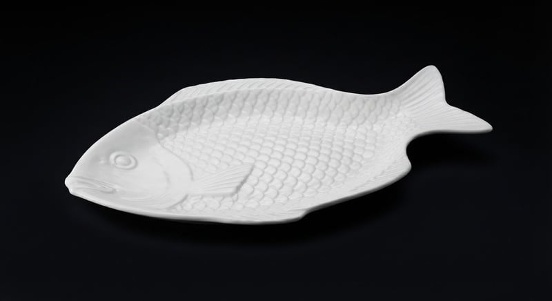 Evren Melamin Çipura Tabak, 32*18 cm